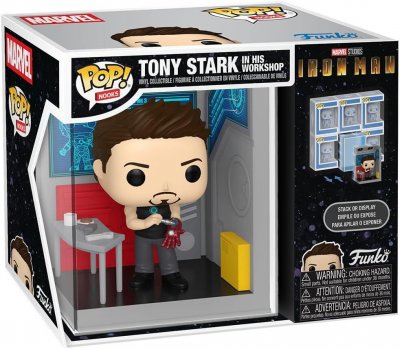 FUNKO  Pop! Figurine Nooks Du Garage De Tony Marvel 9 Cm