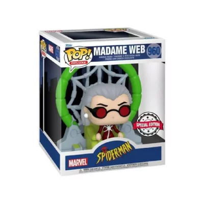 FUNKO  POP FUN58869 Madame Web Spiderman Deluxe Marvel - Neuf