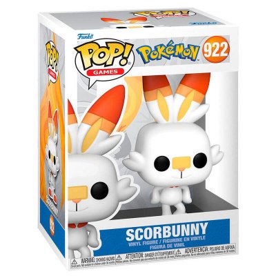 FUNKO  Pop! Games: Pokemon- Scorbunny [Collectables] Vinyl Figure