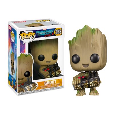 FUNKO  Pop! Guardians of the Galaxy: Vol 2 - Groot with Bomb #263