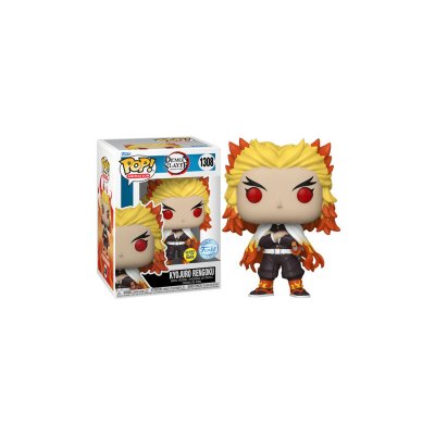 FUNKO  Pop Kyojuro Rengoku Glow in The Dark 1308 sp&eacute;cial &eacute;dition