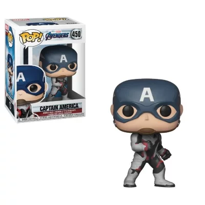 FUNKO  POP Marvel Avengers Endgames, CAPTAIN AMERICA