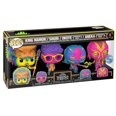 FUNKO  Pop Marvel Black Panther Wakanda Forever 4 Units Rose