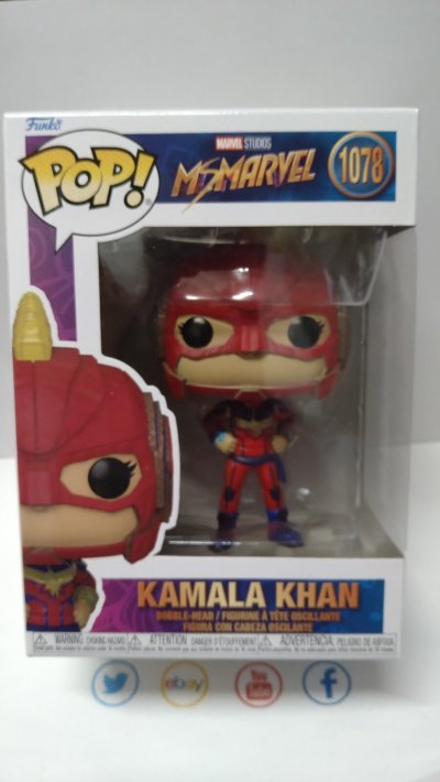 FUNKO  Pop Marvel Ms Marvel Kamala Khan Rouge