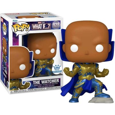 FUNKO  Pop Marvel What If S3 The Watcher Exclusive Bleu