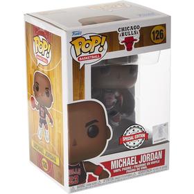 FUNKO  Pop Nba Chicago Bulls Michael Jordan With Jordans Exclusive Orange 