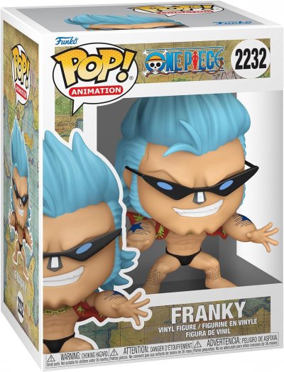 FUNKO FOB Funko Pop One Piece Franky Figurine Vinyle - Jouet Anime Collection