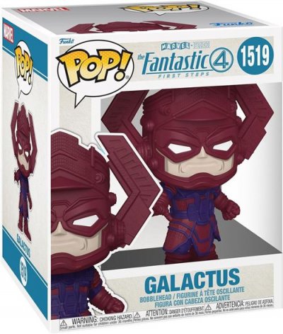 FUNKO  Pop! Premiers Pas Galactus Figurine Super G&eacute;ante Lesquatre Fantastiques Marvel 15 Cm 