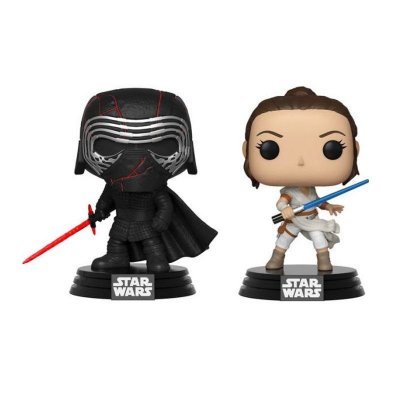  Funko Pop Set 2 Star Wars Rise Of Skywalker Kylo And Rey Exclusive Multicolore 