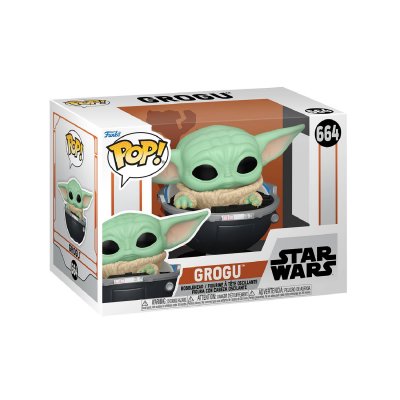FUNKO  Pop! Star Wars: The Mandalorian Season 3 - Grogu with Prama