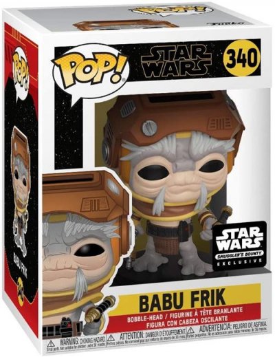FUNKO  Pop Star Wars The Rise Of Skywalker Babu Frik 25 Cm Multicolore