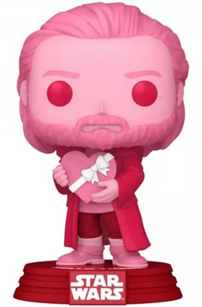 FUNKO  Pop! Star Wars: Valentines - Obi-Wan Kenobi - CONFIDENTIAL