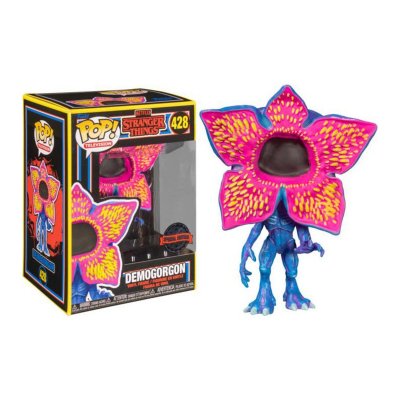 POP Funko  Stranger Things Open Face Demogorgon Black Light Exclusive Bleu