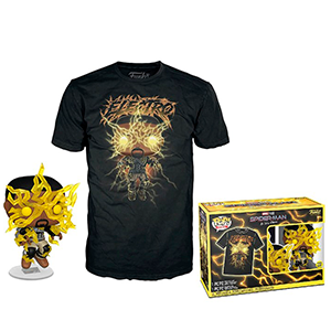 MARVEL Funko Pop & Tee: Spider Man: No Way Home - Electro (GW) (S)