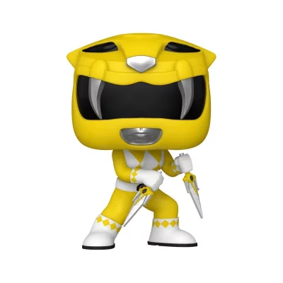 FUNKO  Power Rangers 30th Figurine POP! TV Vinyl Yellow Ranger 9 cm- -