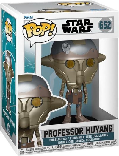 FUNKO  Star Wars: Ahsoka Pop! Vinyl Professor Huyang 9 Cm Figure Clair