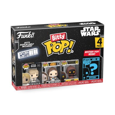 FUNKO  Star Wars pack 4 figurines Bitty POP! Vinyl Luke 2,5 cm- - Figu