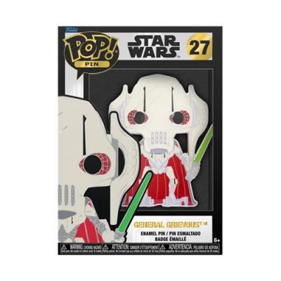 FUNKO  Star Wars POP! Pin pin's &eacute;maill&eacute;s General Grievous 10 cm- - Bad