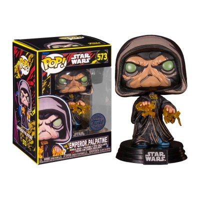  Funko Star Wars: Retro Series Pop! Vinyl Figure Palpatine 9 Cm Noir