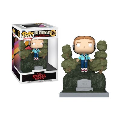 FUNKO  Stranger Things POP Moments Deluxe Vinyl figurines Max at Cemetery 9 cm - Figurine - FK73714 