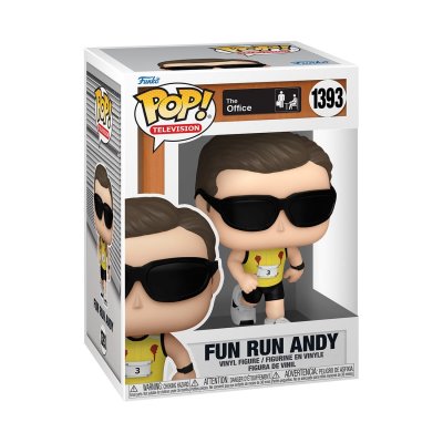 FUNKO  The Office US POP! TV Vinyl Figurine Fun Run Andy 9 cm- - Figur