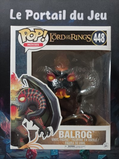 FUNKO  The Pop Vinyle-LOTR/Hobbit-Balrog, 13556