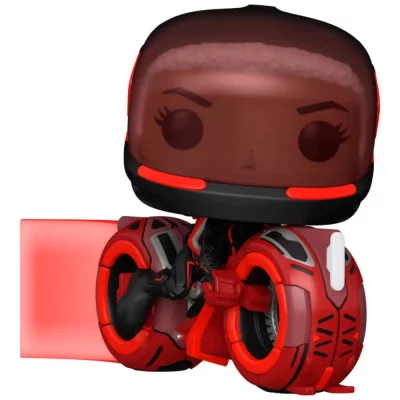 FUNKO  - Tron : Ares - Figurine POP! Athena avec Light Cycle 15 cm