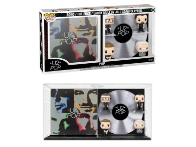 FUNKO  U2 pack 4 figurines POP! Albums DLX Vinyl POP 9 cm- - Figurine