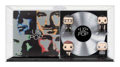 FUNKO  U2 pack 4 figurines POP! Albums DLX Vinyl POP 9 cm- - Figurine