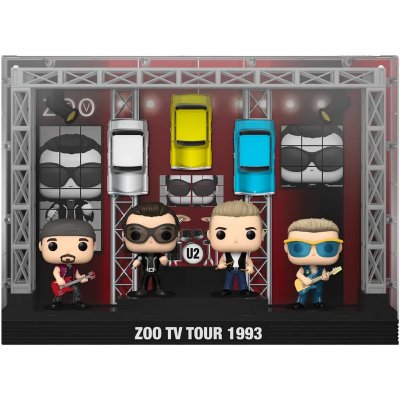 FUNKO  U2 pack 4 figurines POP! Moments DLX Vinyl Zoo TV 1993 Tour 9 c
