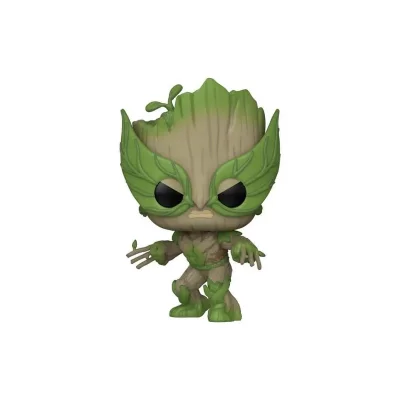 FUNKO  We Are Groot Pop! Vinyl Wolverine 9 Cm Figure Vert 
