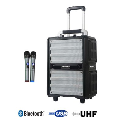 POWER ACOUSTICS SONORISATION Funmove 250 - Sono Portable 250W sur batterie + 2 micros main UHF