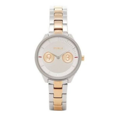 FURLA  Femme Analogique Classique Quartz Montre avec Bracelet en Acier Inoxydable R4253102507