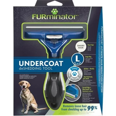FURMINATOR  Undercoat DeShedding Tool pour chien poils courts L