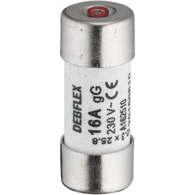 GENERIQUE Fusible Avec Voyant 10,3x25,8 16a 230v Sachet De 3