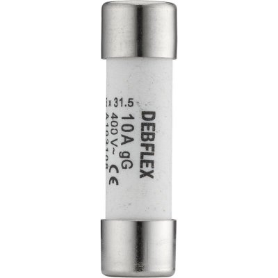 DEBFLEX Fusible avec voyant 8,5X31,5 10A 400V sachet de 3