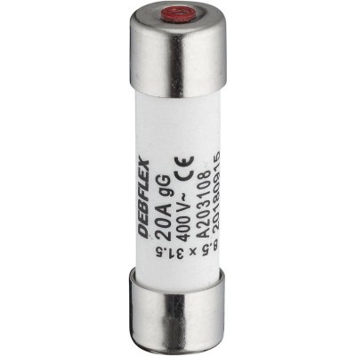 DEBFLEX Fusible Avec Voyant 8,5x31,5 20a 400v Sachet De 3