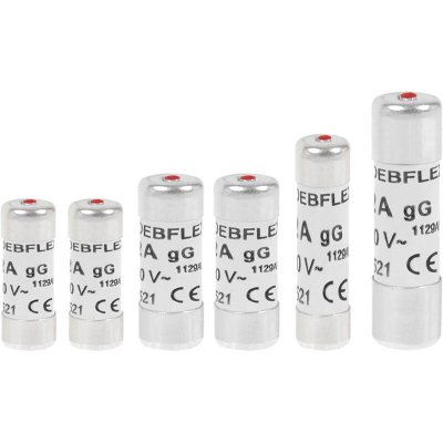 DEBFLEX Fusible Avec Voyant Lot 2x(10a+16a) 1x(20a+32a) Sachet De 6
