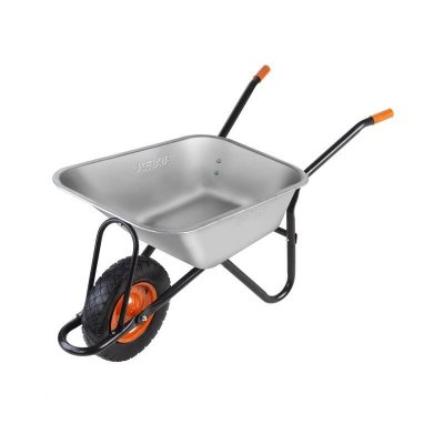 FUXTEC  - Brouette FX-WB6404G - charge 120 kg volume 90 l acier galvanis&eacute;