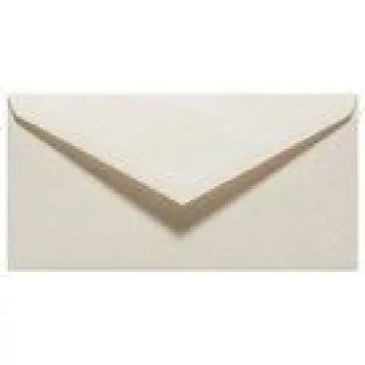 GENERIQUE G.Lalo 20 Enveloppes 110x220mm Paille Gomm&eacute;es Ivoire