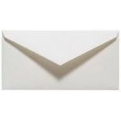 G. LALO G.Lalo - 20 Enveloppes 11x22cm V&eacute;lin Tradition Blanc