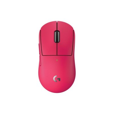 LOGITECH G PRO X SUPERLIGHT 2C - Souris - 5 boutons - sans fil, filaire - 2.4 GHz, USB - rose