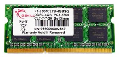 G.SKILL  4 Go DDR3-1066, M&eacute;moire