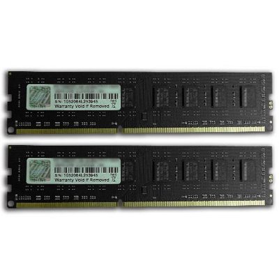 G.SKILL  RAM PC3-12800 / DDR3 1600 Mhz - F3-1600C11D-8GNS - DDR3 Value Series - NS - 8 Chips