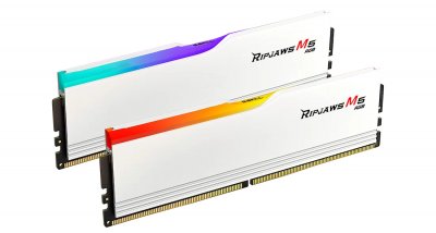 G.SKILL  Ripjaws M5 RGB White - 2 x 16 Go (32 Go) - DDR5 6000 MHz - CL28 
