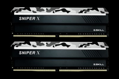 G.SKILL  Sniper X Module de m&eacute;moire 32 Go 2 x 16 Go DDR4 3200 MHz