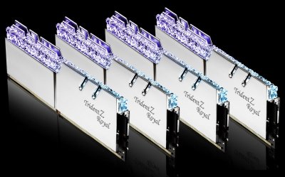 GSKILL G.Skill Trident Z Royal 64 Go (4x16Go) DDR4 3200 MHz CL16 - Argent