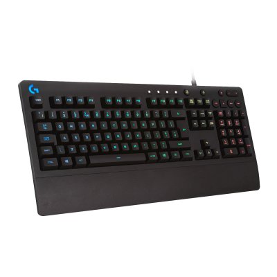 LOGITECH G213 prodigy gaming keyboard in-house/ems intnl retail usb us