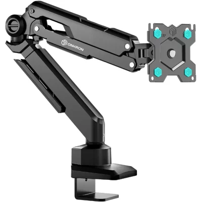 ONKRON G90 Noir, Support de bureau pour moniteur PC de 13 &agrave; 34, 10 kg max