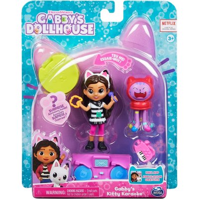 SPIN MASTER Gabby et la Maison Magique - Karaok&eacute; - Pack 2 Figurines et accesoires